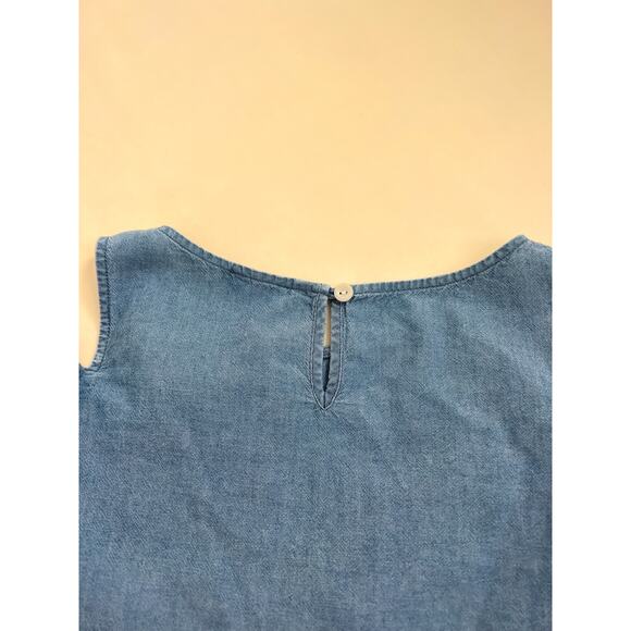 Sea New York Chambray Tie Shoulder Top - Picture 5 of 6